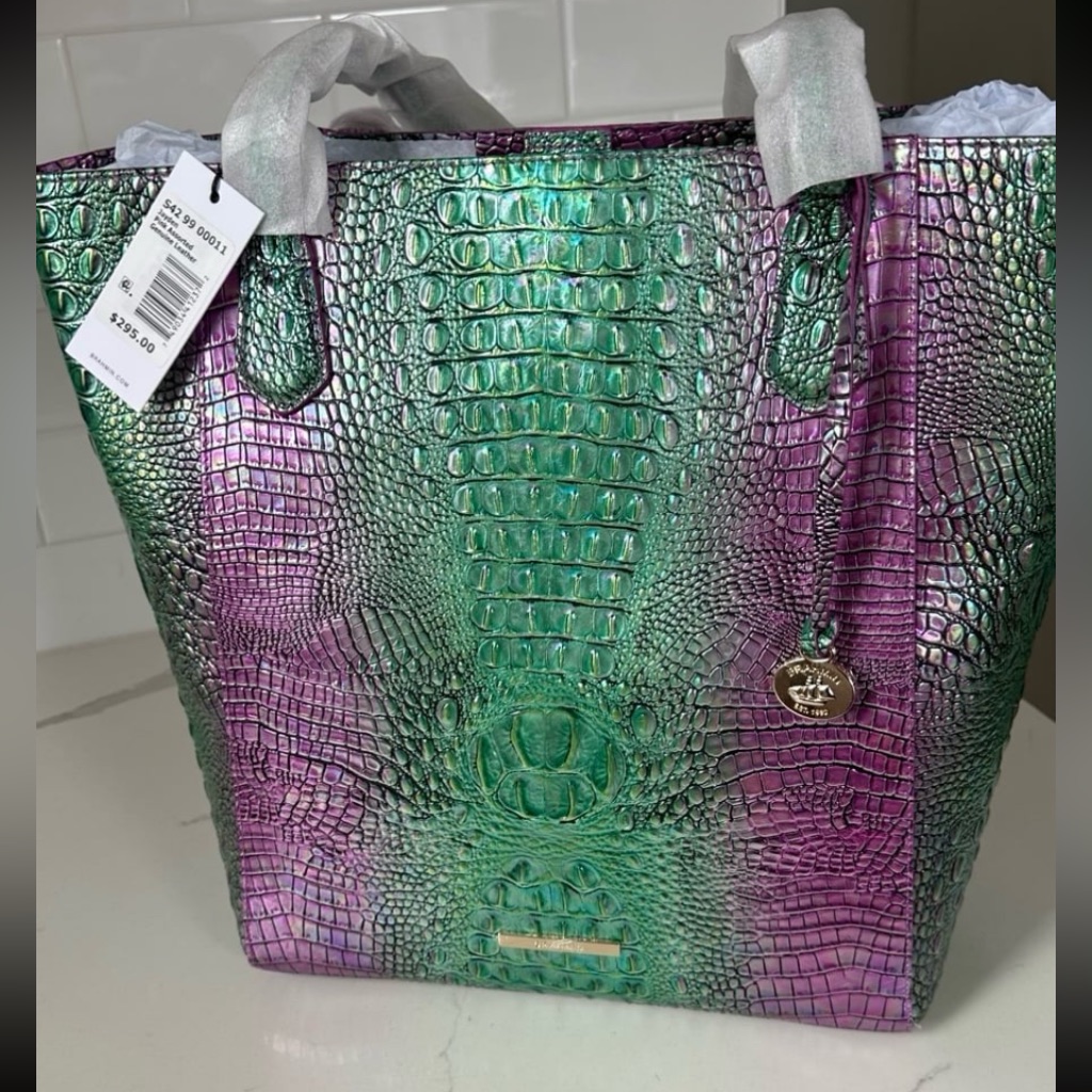 Jayden Large Open Tote Hiacynt Melbourne Genuine Leather